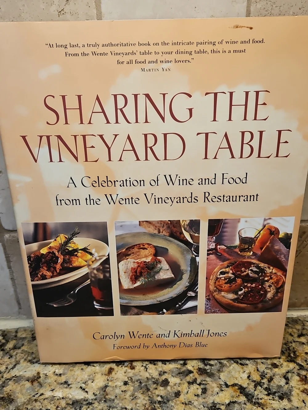 Sharing the Vineyard Table Cookbook New Hardback 226 Pages